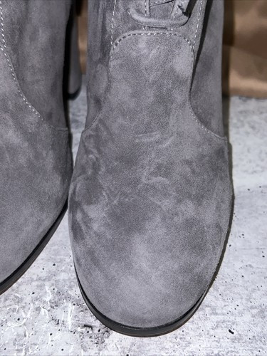 Gianvito Rossi Finlay gray suede lace up ankle boots sz 38  | eBay | eBay US