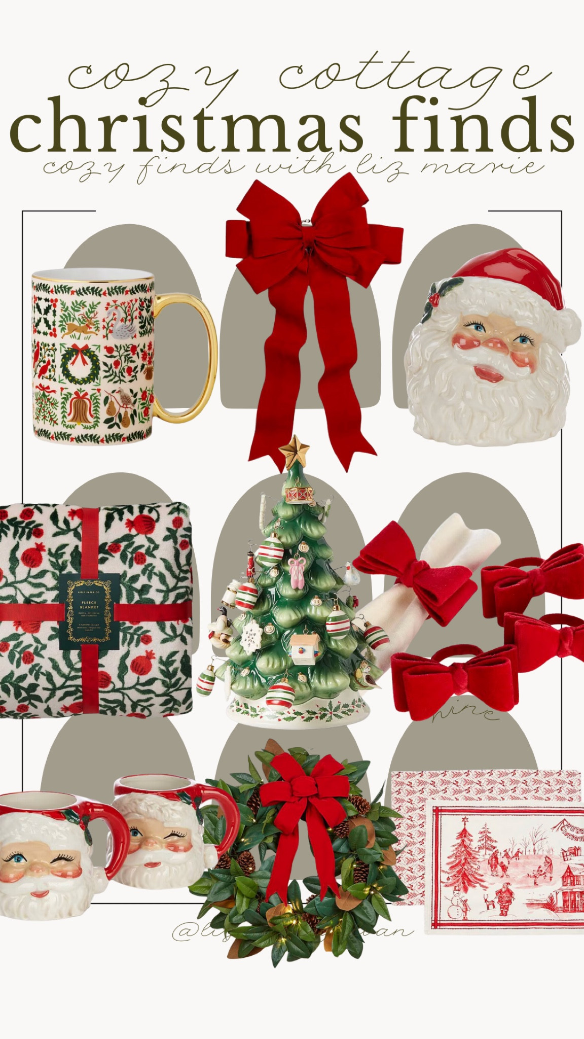 Cozy cottage Christmas finds from Dillards - love these unique vintage inspired heirloom Christmas finds that will fit in your collection year to to year! 

#LTKSeasonal #LTKHome #LTKHoliday