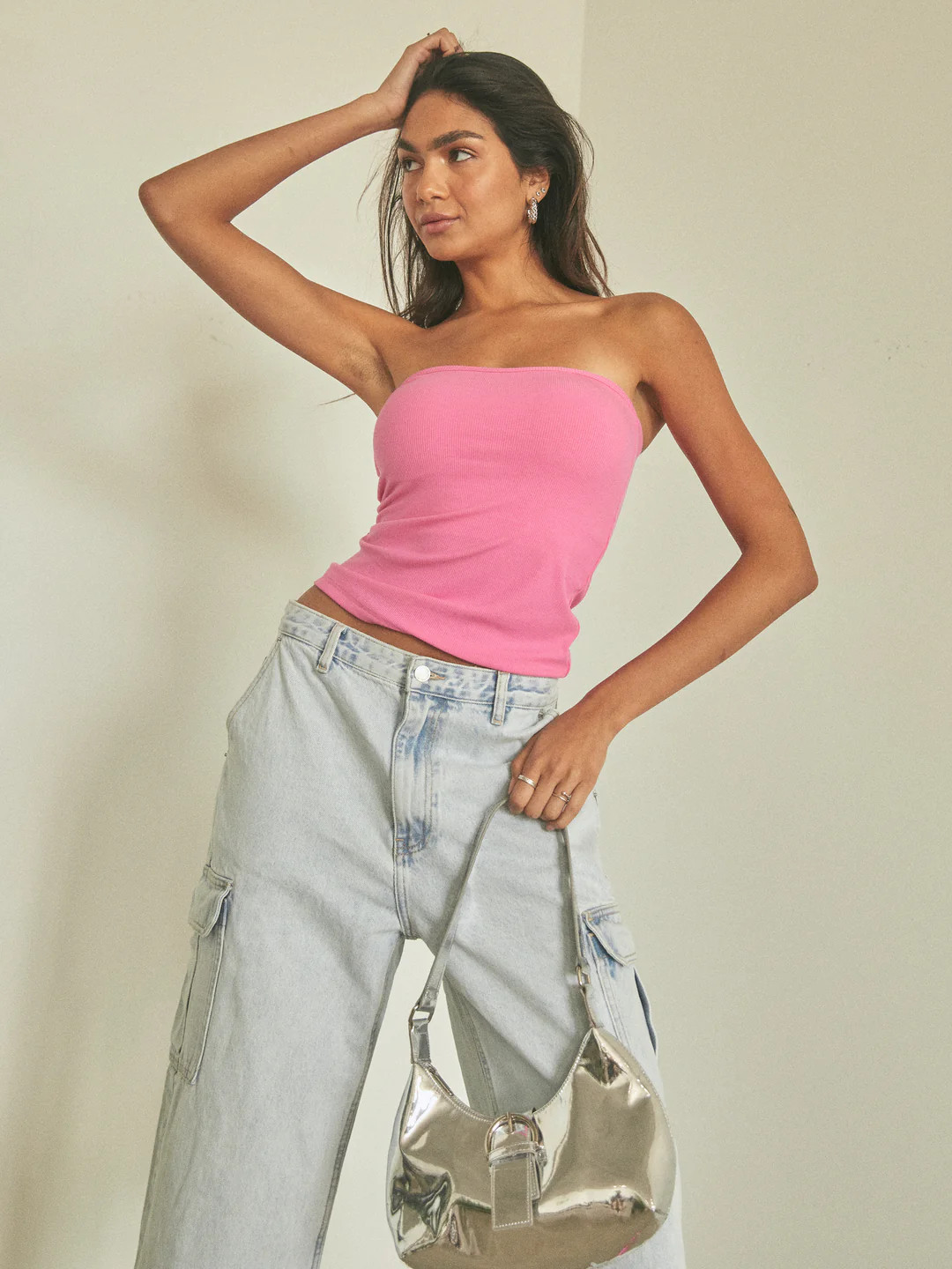 Ribbed Tube Top Brami (Full Length) | Klassy