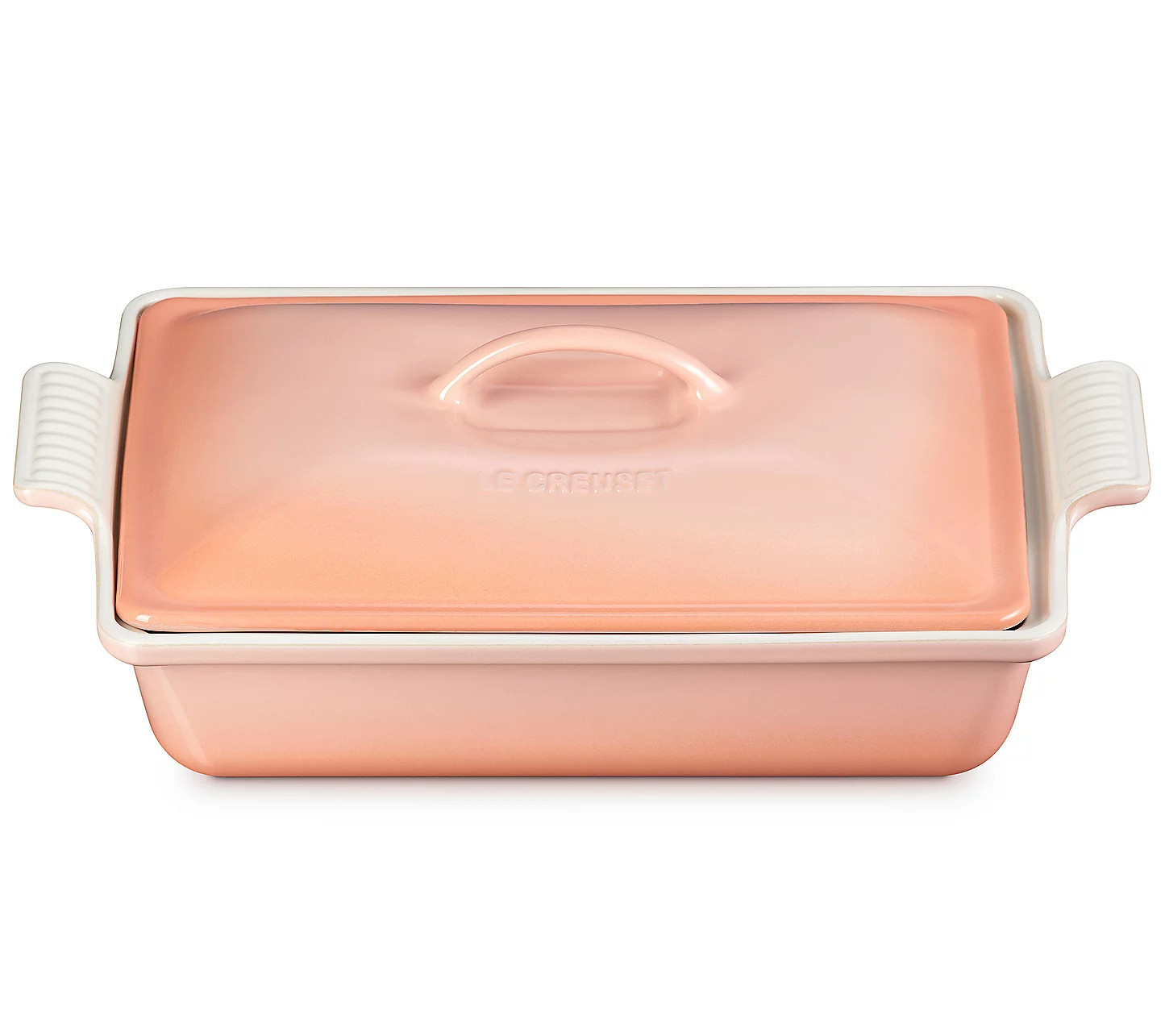Le Creuset 4 qt. Heritage Covered Rectangular C sserole | QVC