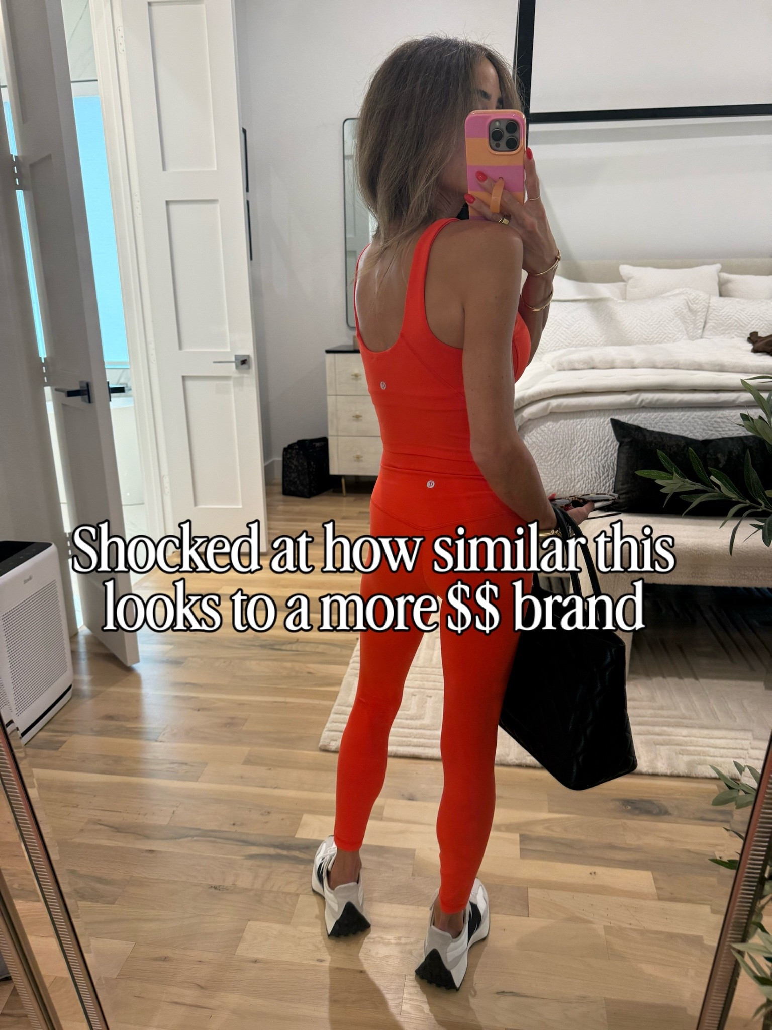 This workout matching set looks identical to lululemon wearing size xs in the 25” inseam. Fits petites!

#LTKPetite #LTKActive #LTKfitnessgoals