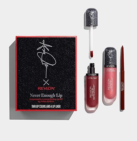 Revlon Never Enough Lip Unapologetic Limited Edition Lip Kit By Ashley Graham | Amazon (US)