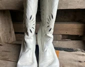 Vintage Dingo Sunburst Cowboy Boots Sz 8 - Etsy | Etsy (US)