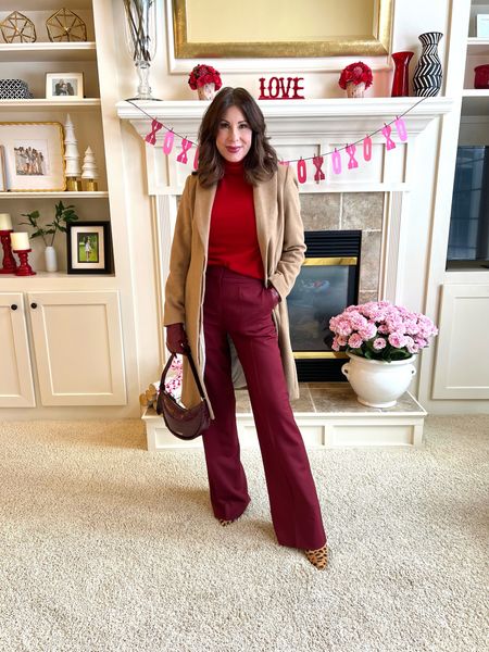 The search for the perfect burgundy trouser stops here! 

#LTKworkwear #LTKMostLoved #LTKover40