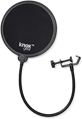 Knox Gear Pop Filter for Broadcasting and Recording Microphones | Amazon (US)