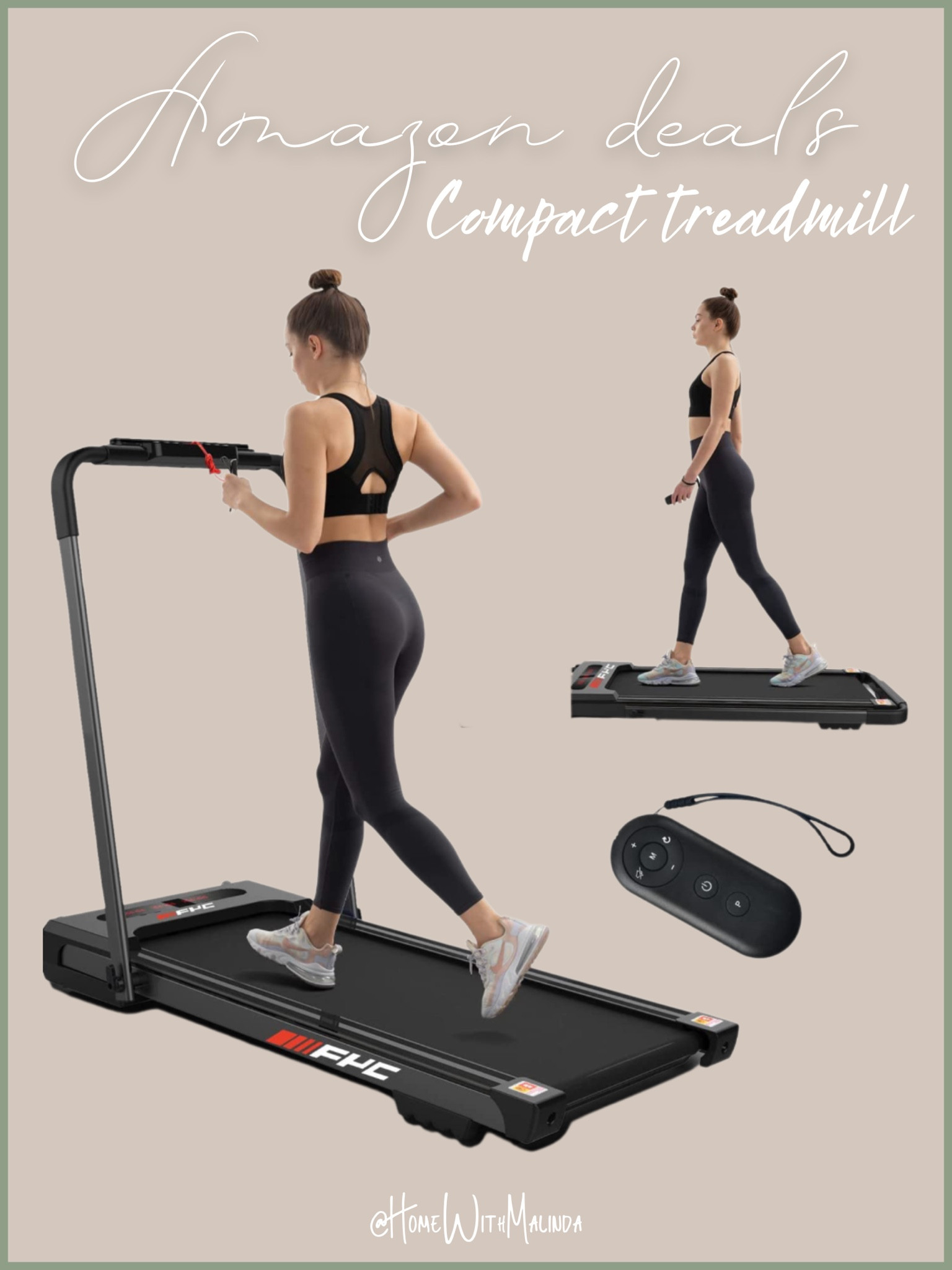 On sale! Compact treadmill | walking pad | walking pad for desktop | workout equipment | Amazon treadmill | slim treadmill fits under bed, has wheels, so you can move it around! 

#LTKfit #LTKFind #LTKhome
