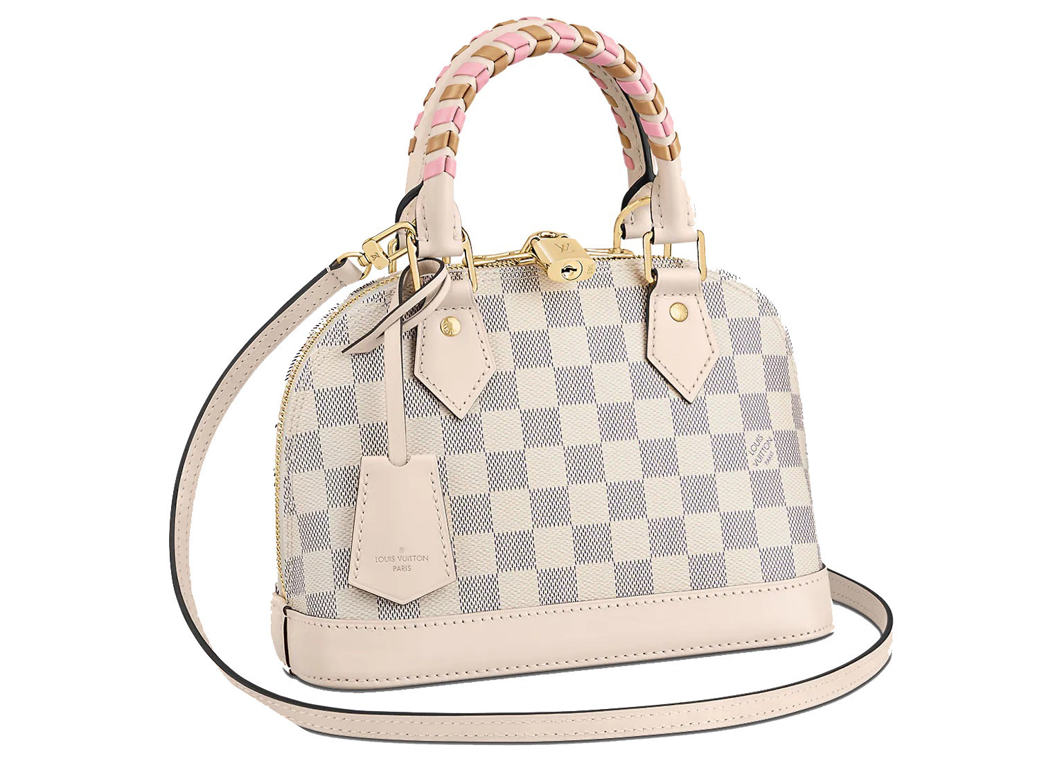Women's Louis Vuitton Alma BB in Damier Azur/Pink | StockX