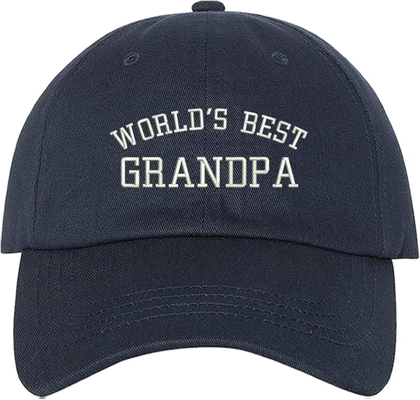 DSY Lifestyle World's Best Grandpa Baseball Hat | Amazon (US)