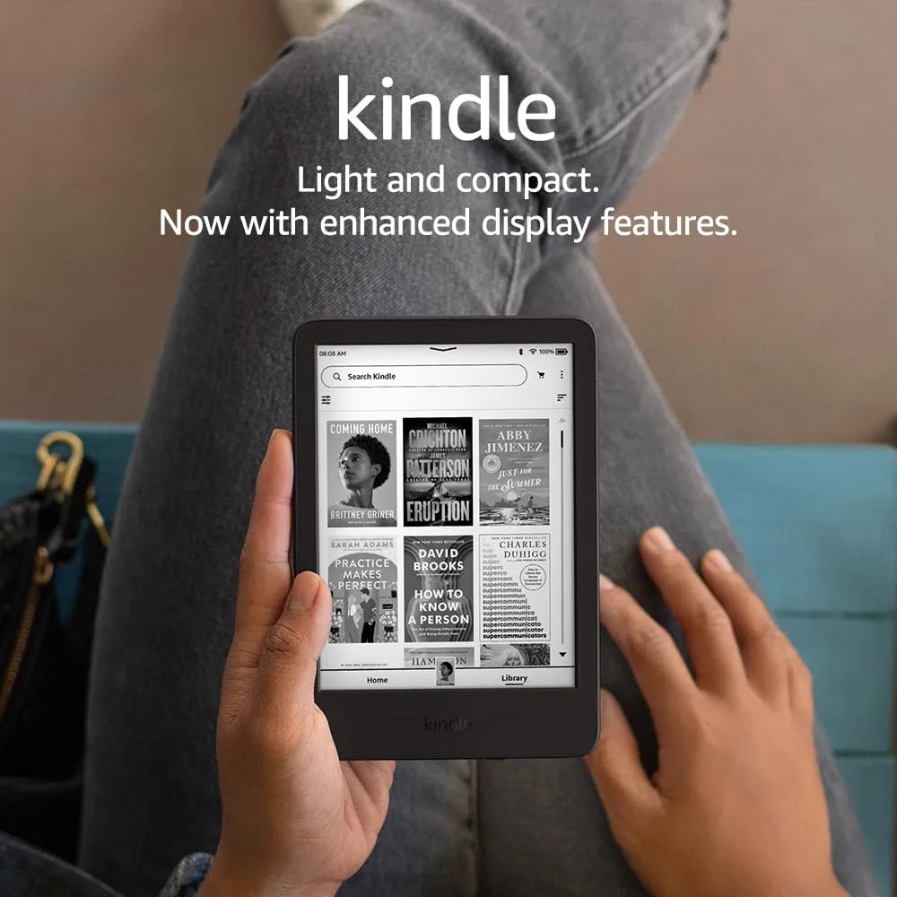 New Amazon Kindle (16 GB) - Lightest and most compact Kindle, with glare-free display, faster pag... | Amazon (US)
