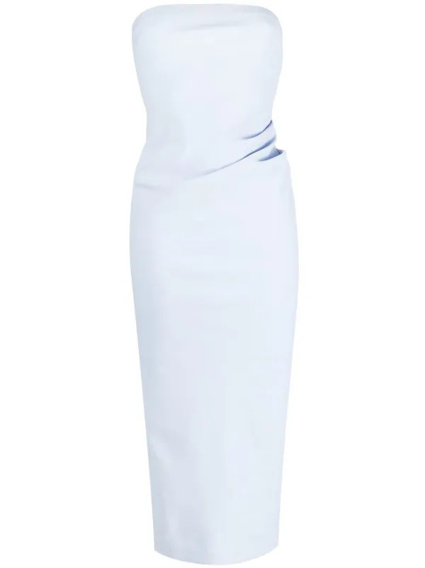 Karina strapless midi dress | Farfetch Global