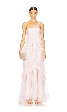 Maria Lucia Hohan Celestia Gown in Light Rose from Revolve.com | Revolve Clothing (Global)