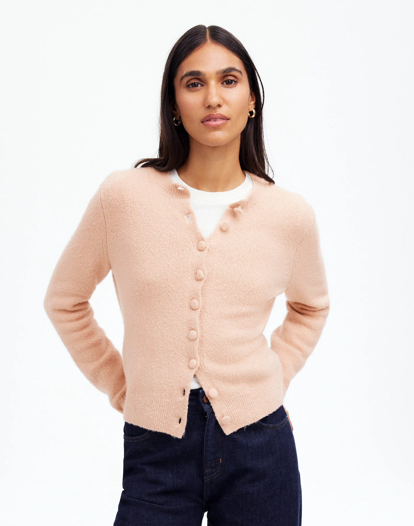 Cotton-Blend Cardigan | Madewell | Madewell