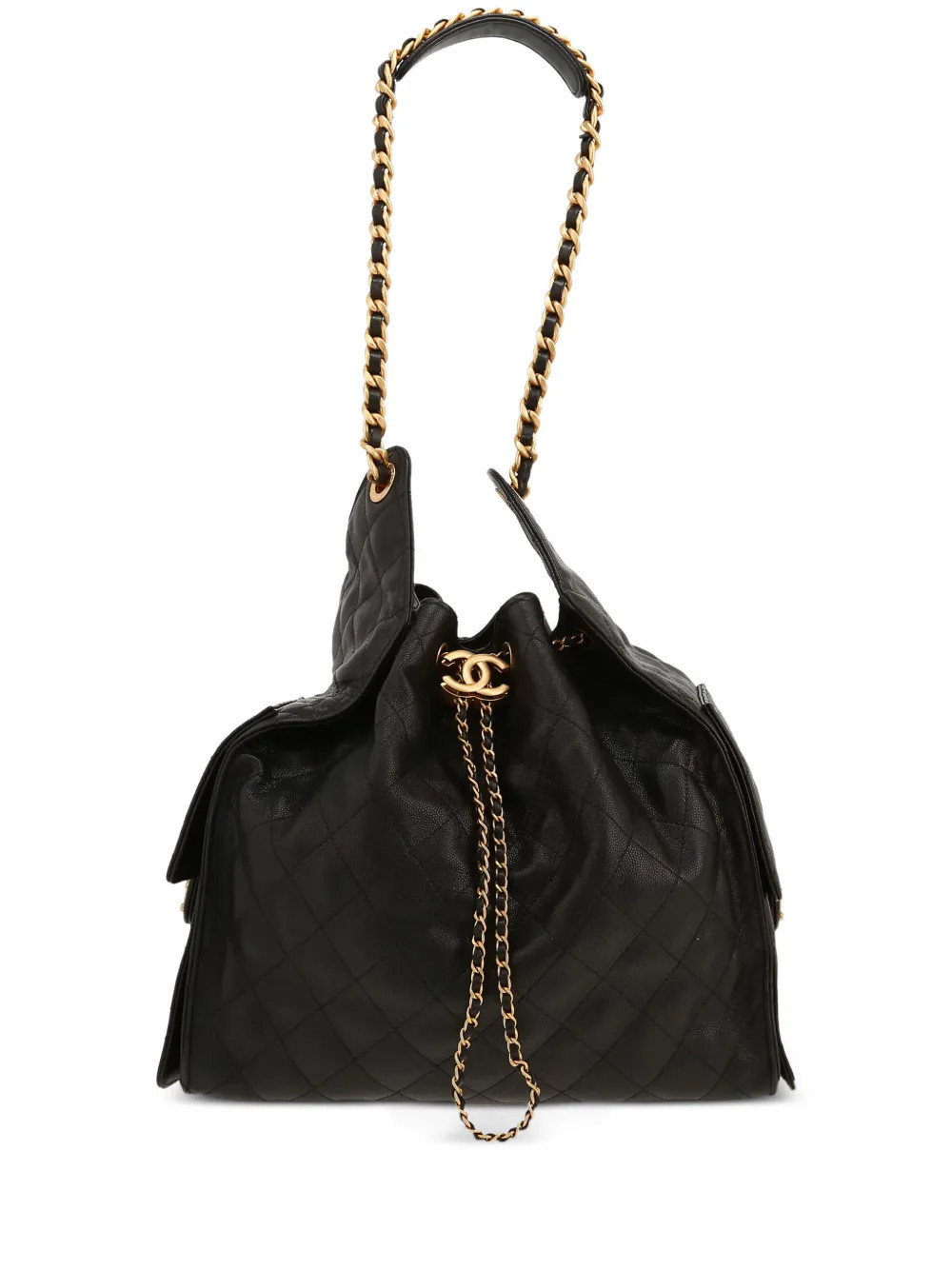 CHANEL Pre-Owned 2025 Chanel 25 shoulder bag - Black | Farfetch Global