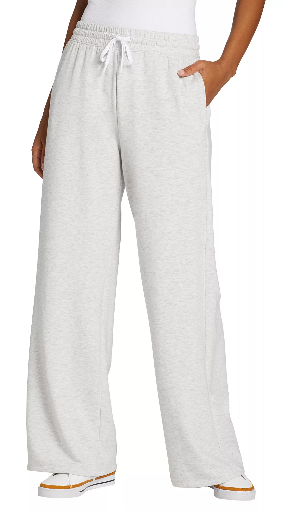 DSG Women's So Soft Wide Leg Pants, Large, Light Heather Grey | DICK'S Sporting Goods