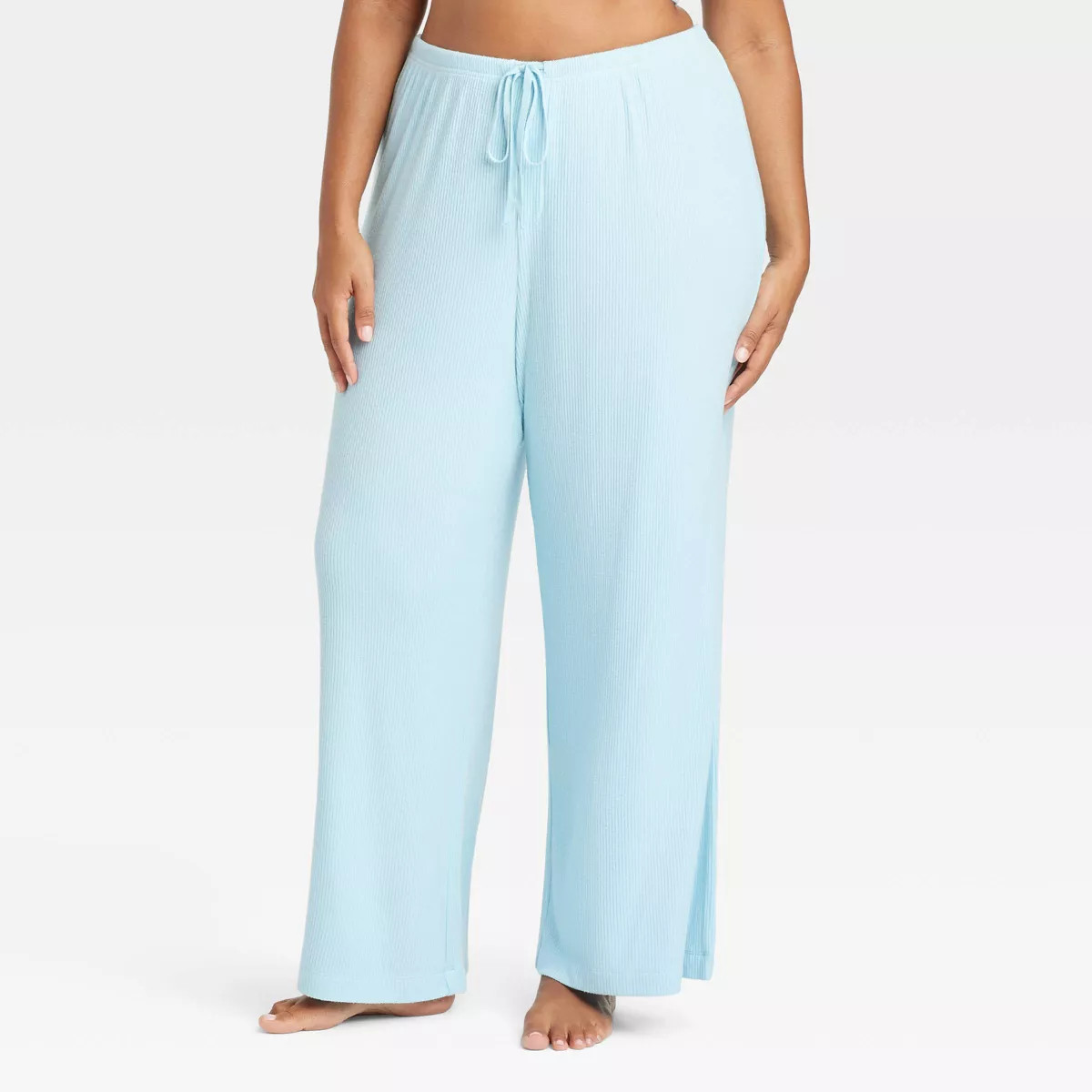 Women's Cozy Ribbed Wide Leg Pants - Auden™ | Target