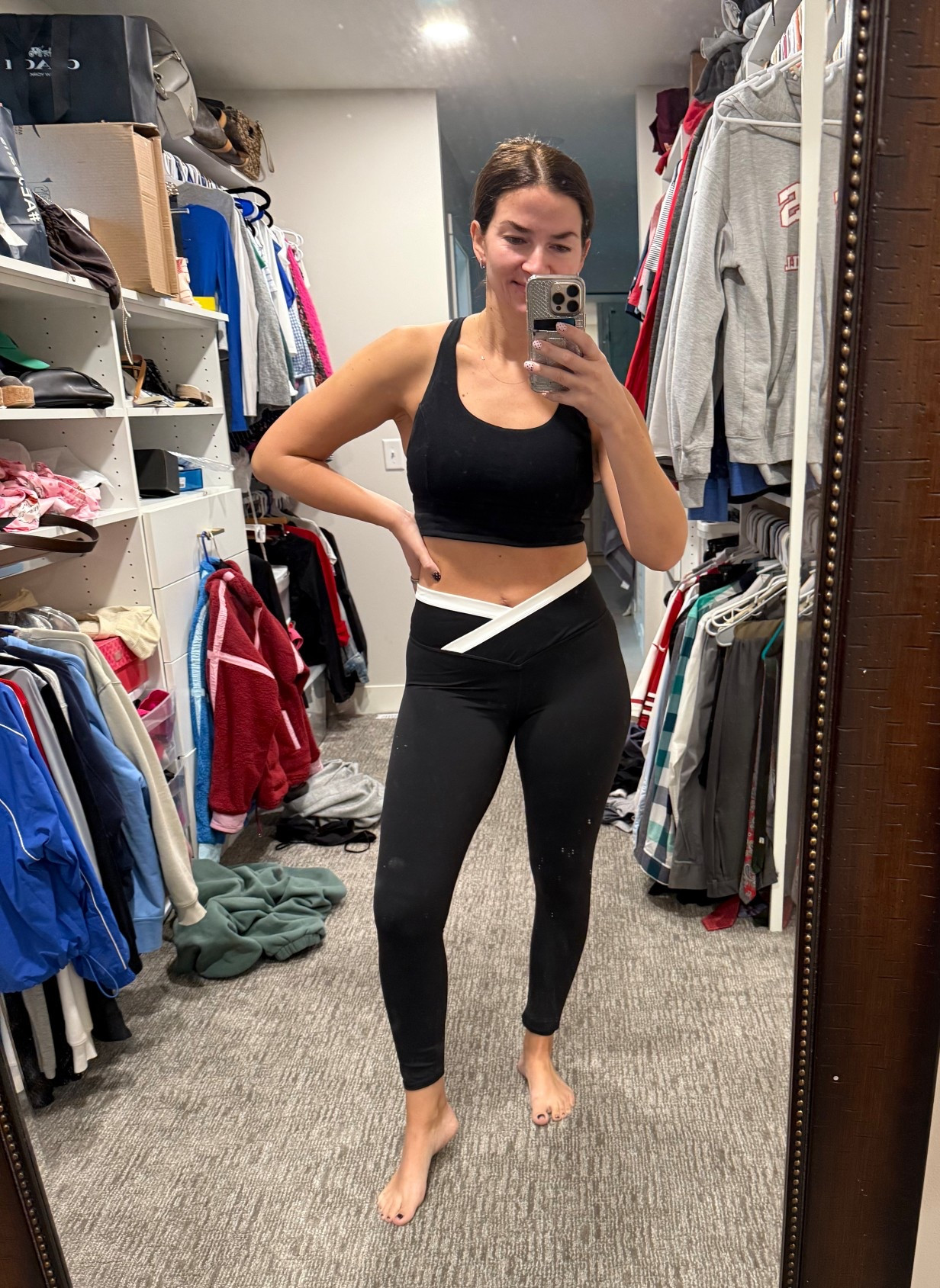 Love a good legging that makes your waist feel snatched. TTS 


#LTKActive #LTKHoliday #LTKfitnessgoals