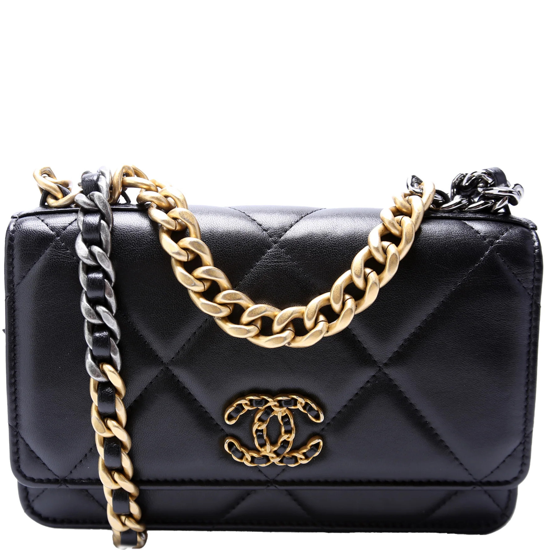 Chanel 19 WOC Quilted Lambskin | Keeks Designer Handbags