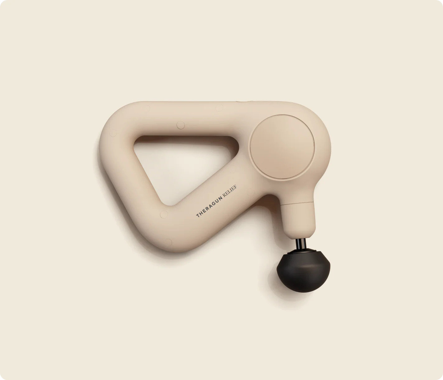 Theragun Relief (Sand) | Comfortable Percussion Massage for Aches & Pains | Theragun