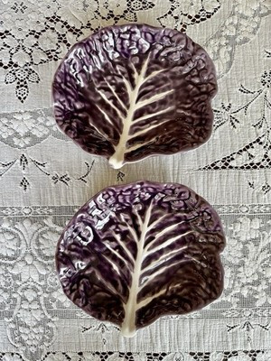 Pair Of Secla Purple Cabbage Bowls | eBay US