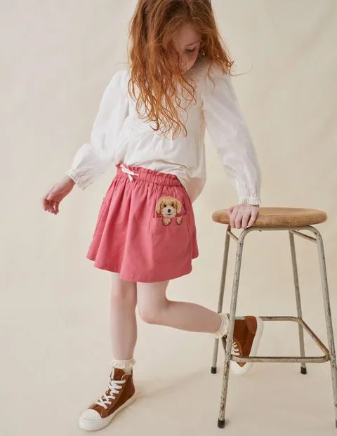 Superstitch Pocket Skirt | Boden (US)