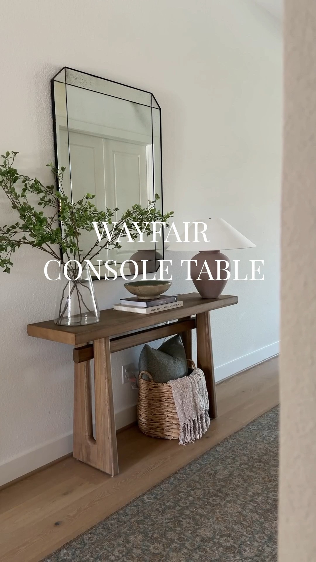 Super affordable console table 👏🏼🤎 @Wayfair

#LTKHome