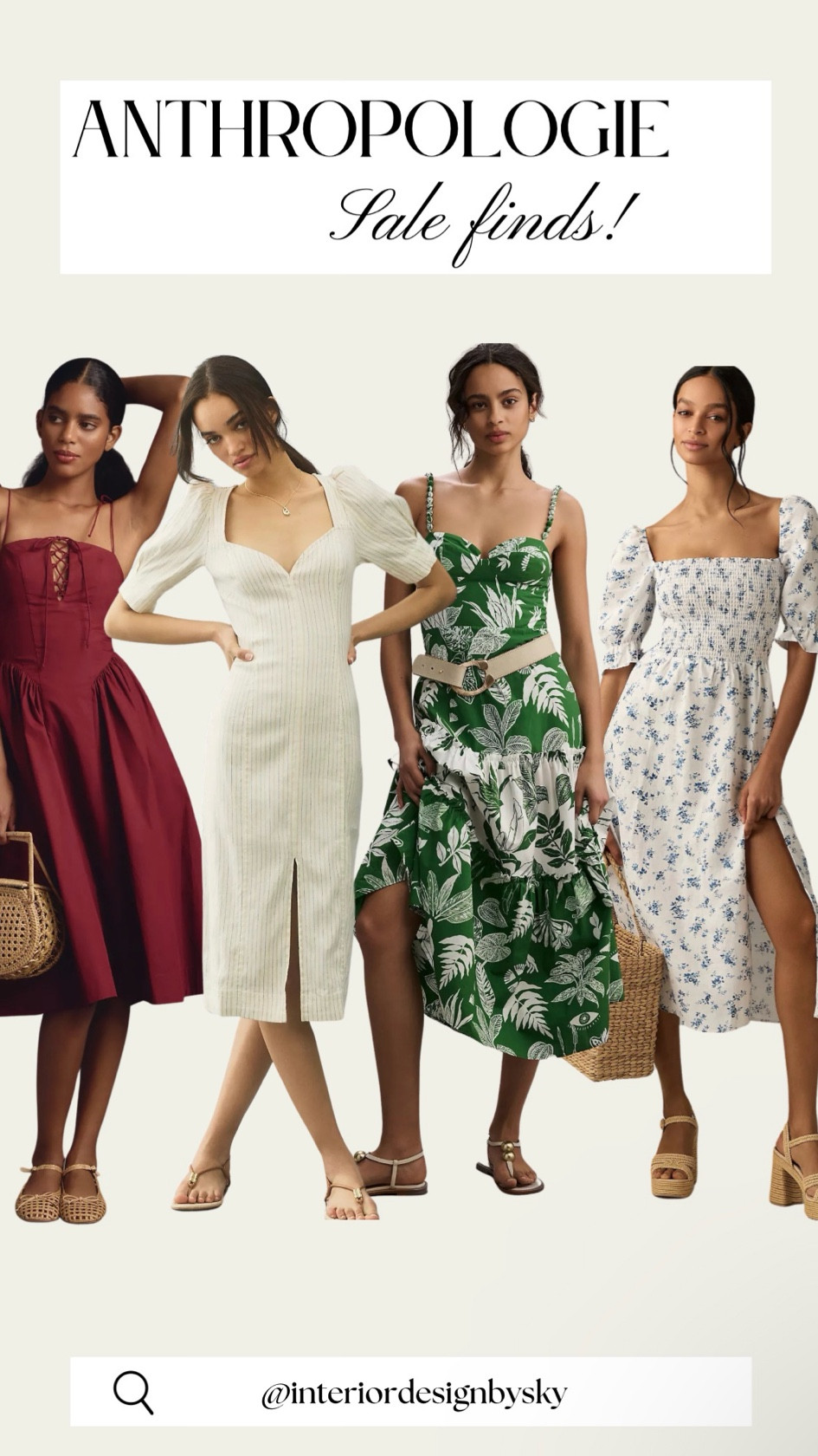 Anthropologie sale finds!! Hurry before the sale ends for these cute vacation dresses! 

#LTKsalealert #LTKSeasonal #LTKSpringSale