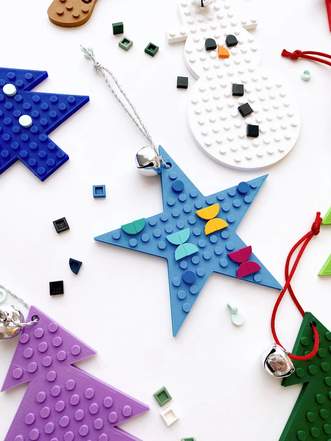 Brick Star Ornament Kids Christmas Tree Decor Cute Kids Gift - Etsy | Etsy (US)