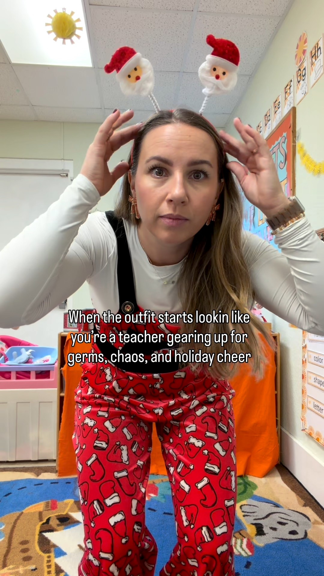 This time of year ain’t for the weak. Buckle up those overalls and trudge through the germs to the finish line that is winter break. See you on the other side my friends  

#LTKootd #LTKHoliday #LTKWorkwear