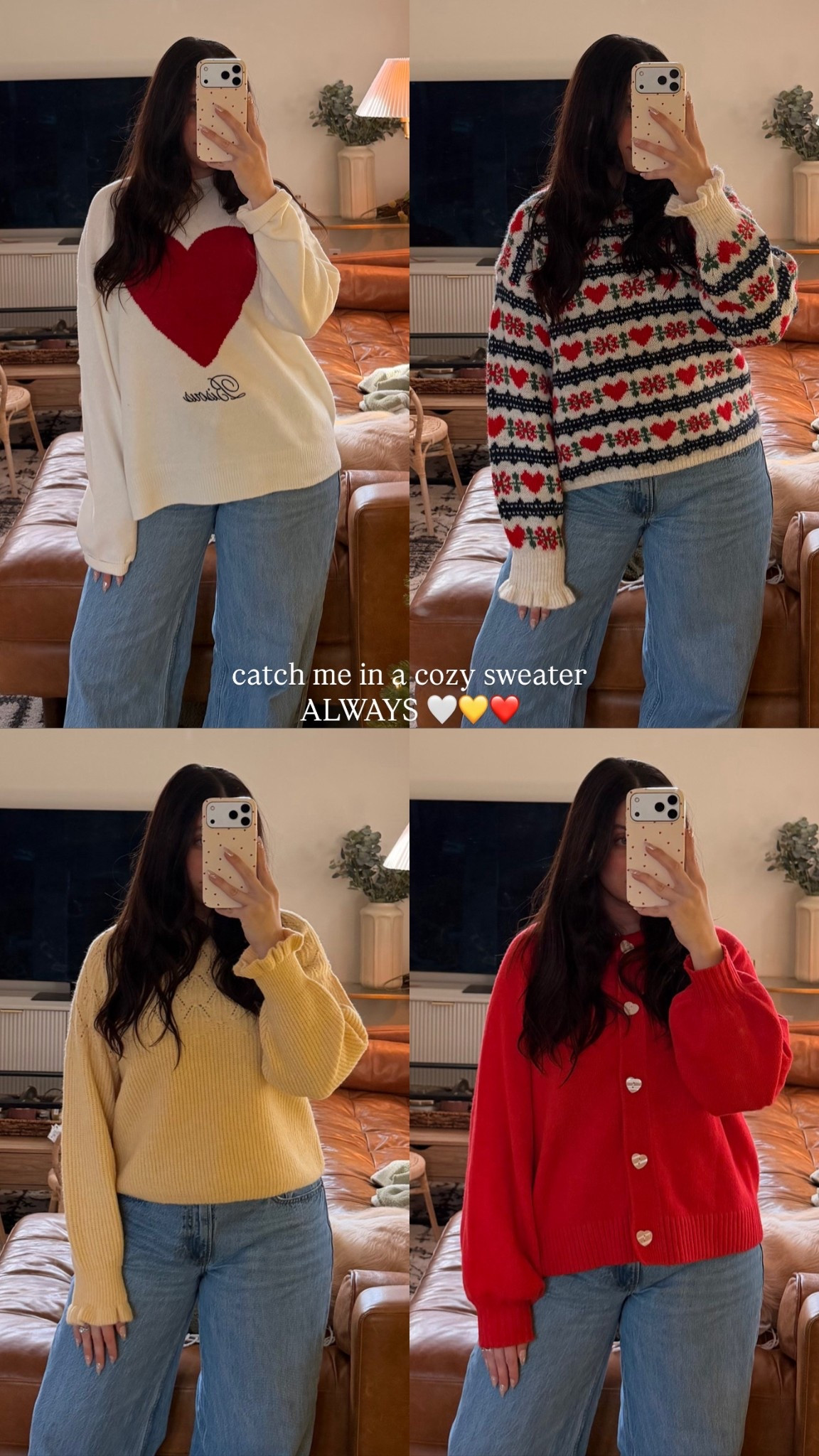 these sweaters for Valentine’s Day >>>

#LTKgrwm #LTKSeasonal #LTKFindsUnder50