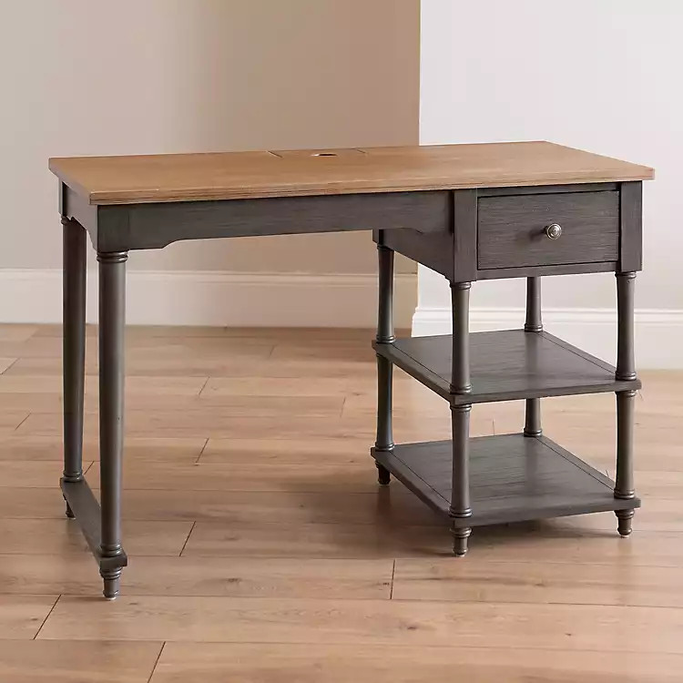 Gray Arrington Desk | Kirkland's Home