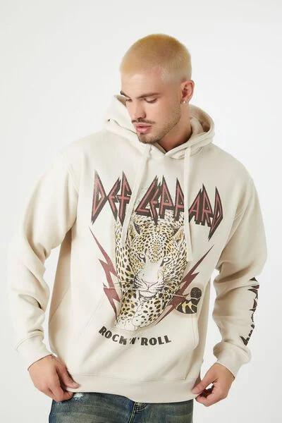 Def Leppard Graphic Hoodie | Forever 21 (US)