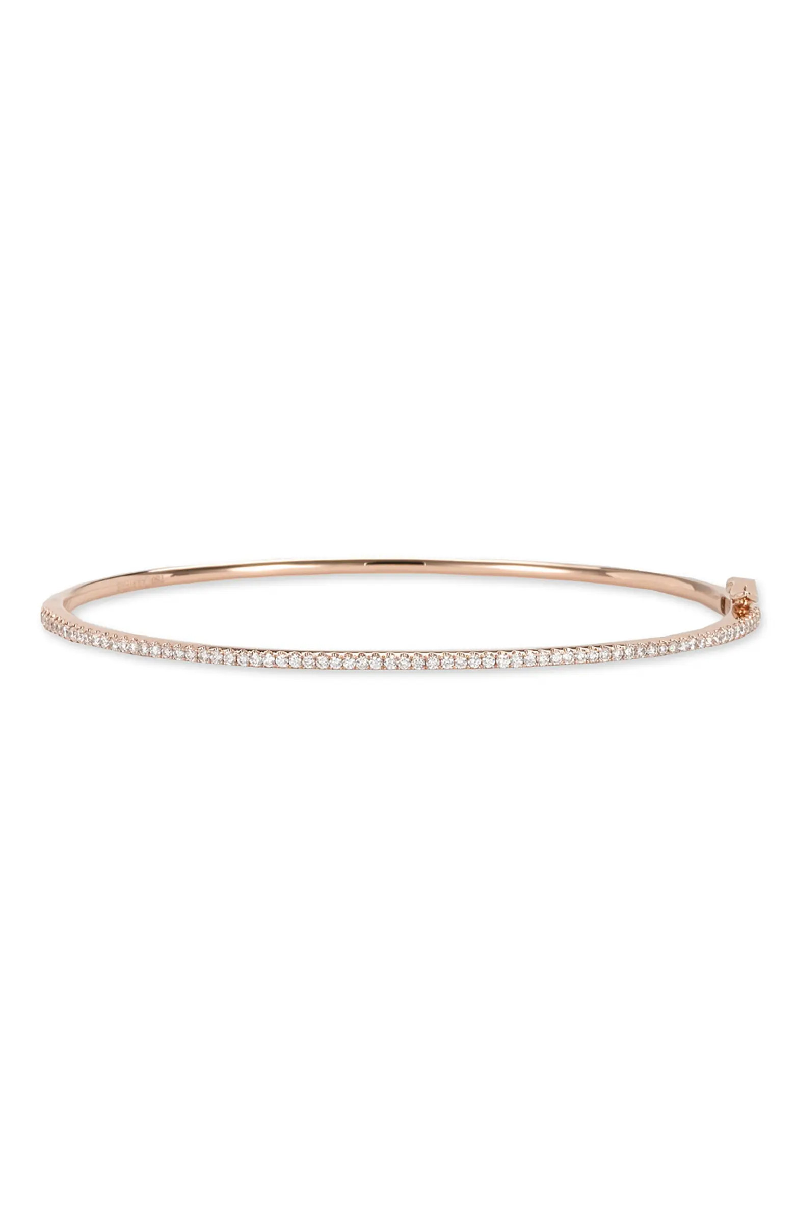 Skinny Stackable Diamond Bangle | Nordstrom