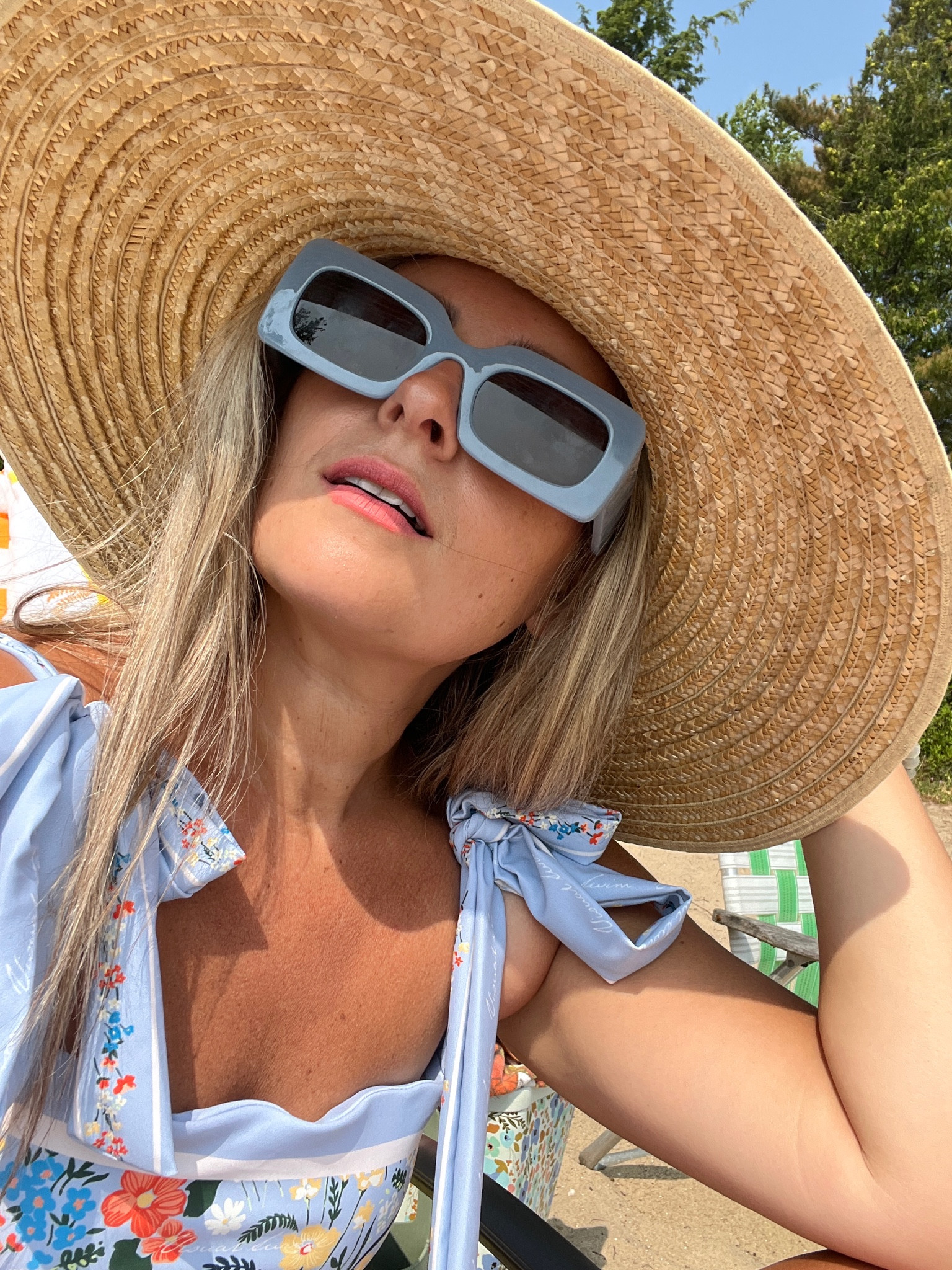 Reversible swimsuit, floral swimsuit, curvy swimsuit, blue sunglasses, summer vibes 

#LTKSeasonal #LTKFindsUnder50 #LTKSwim