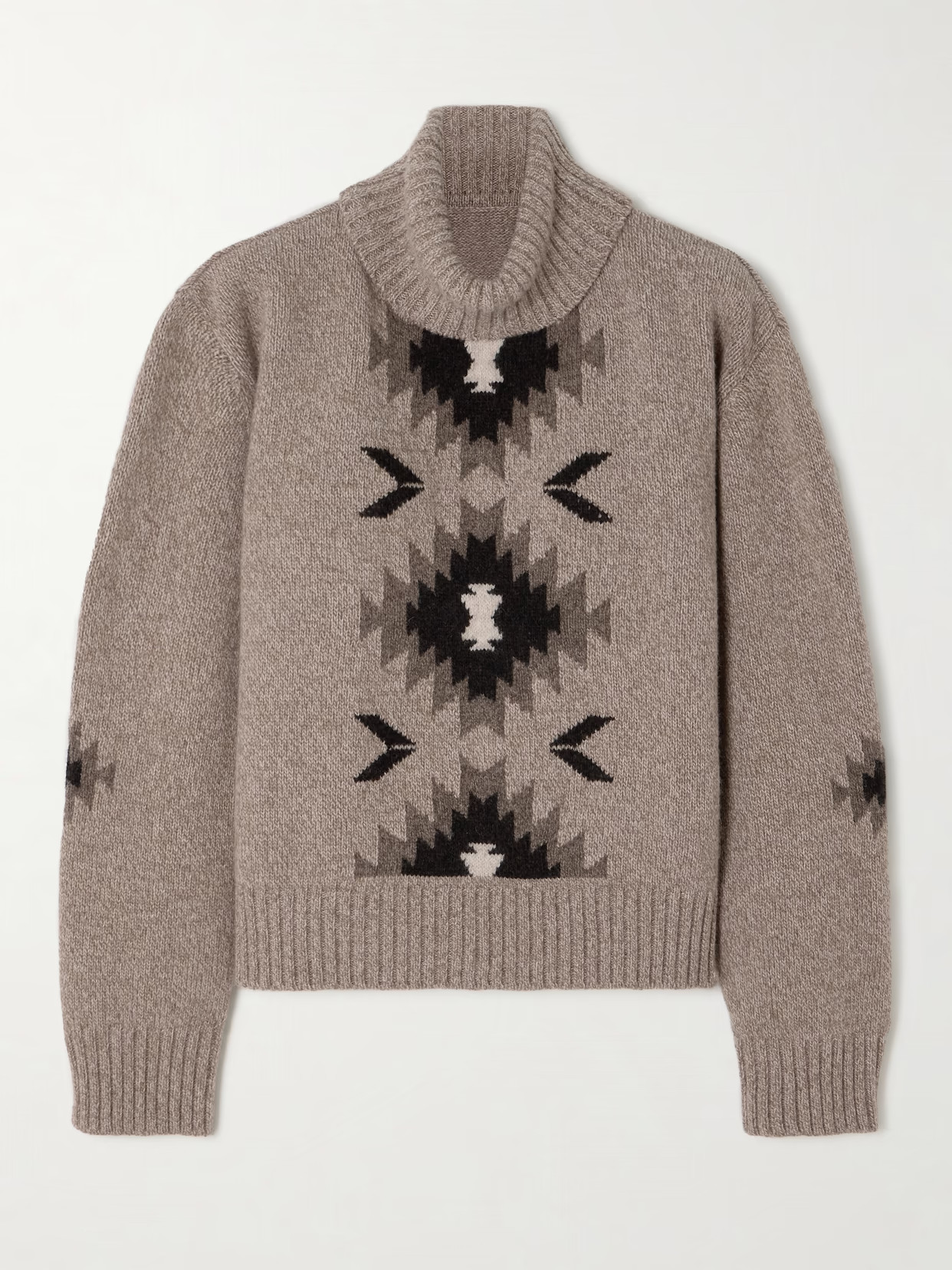 We Norwegians - Hovden Merino-wool Turtleneck Sweater - Sand | NET-A-PORTER (UK & EU)