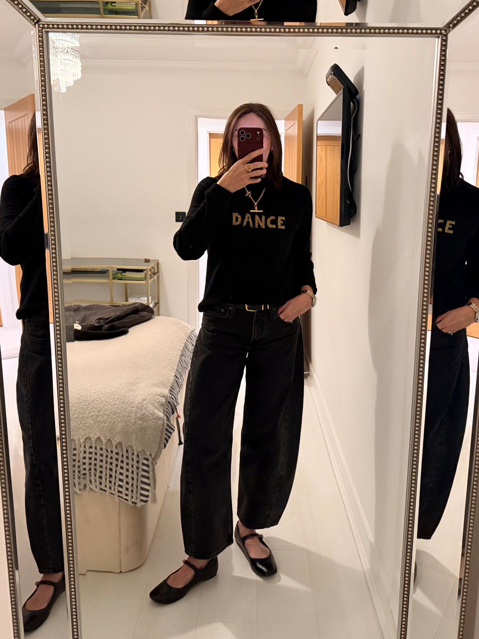 These fab Bella Freud jumpers are now nearly half price! This one is perfect for NYE! Xx

#LTKwinter #LTKfestive #LTKover50style