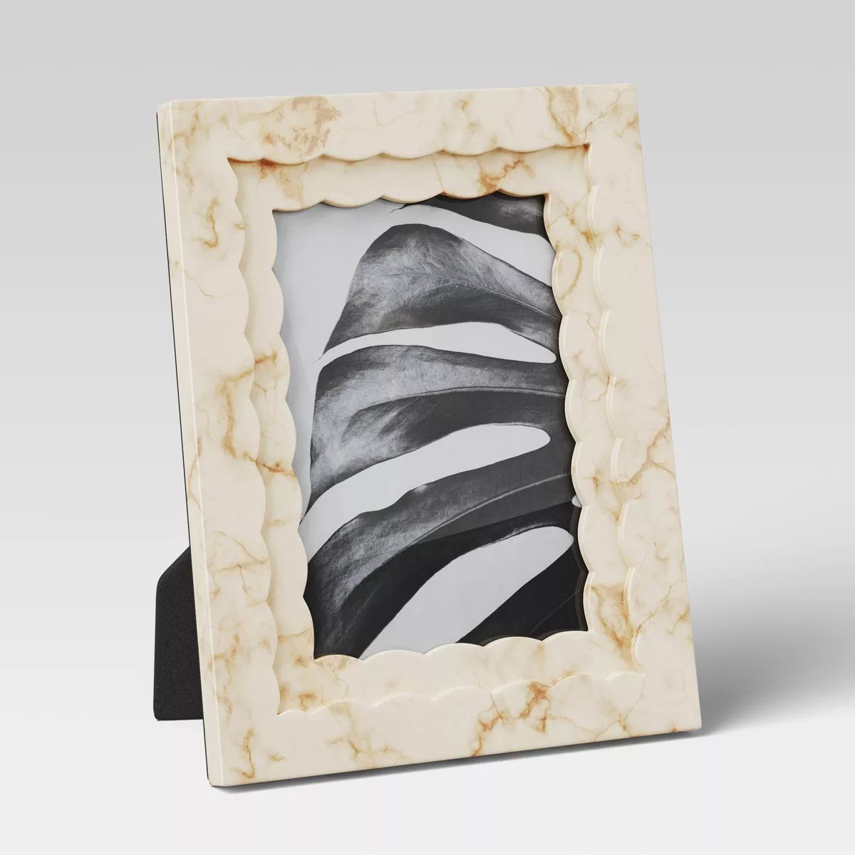 5"x7" Shaped Resin Profile Table Image Frame Beige - Threshold™ | Target