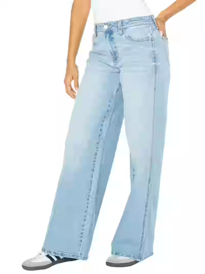 Celebrity Pink Juniors Baggy Wide Leg Jeans | Walmart (US)
