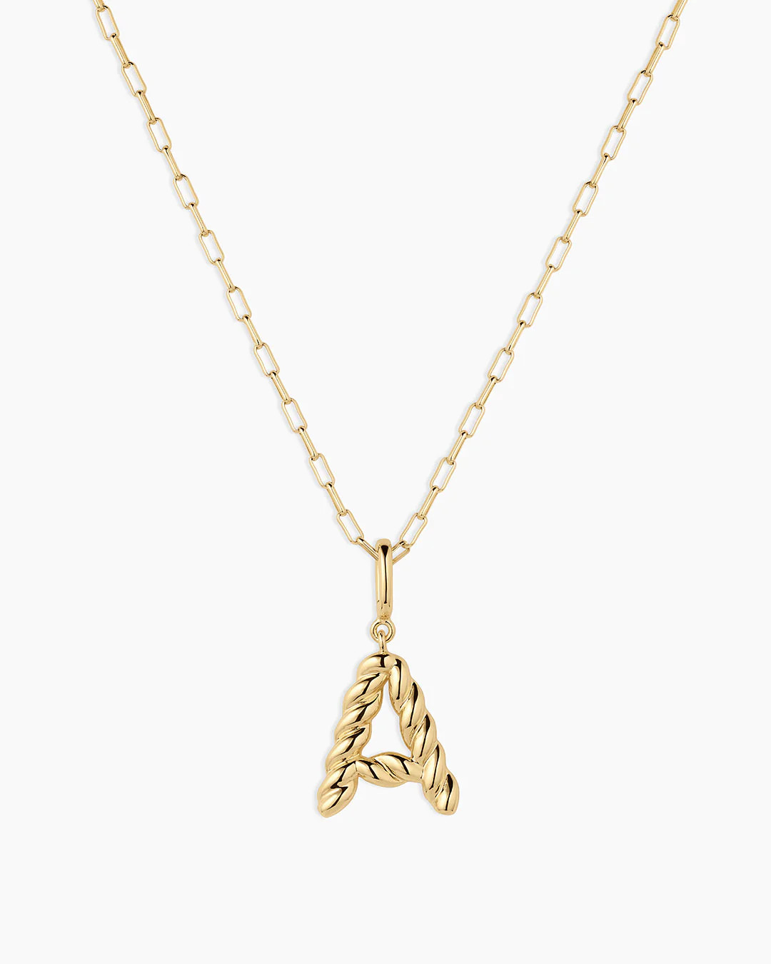 Crew Alphabet Statement Charm Necklace | gorjana