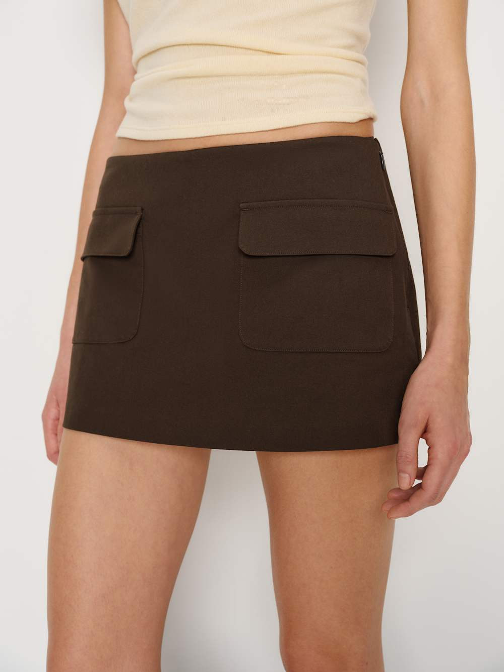 Calloway Low Rise Skort | Reformation (Global)