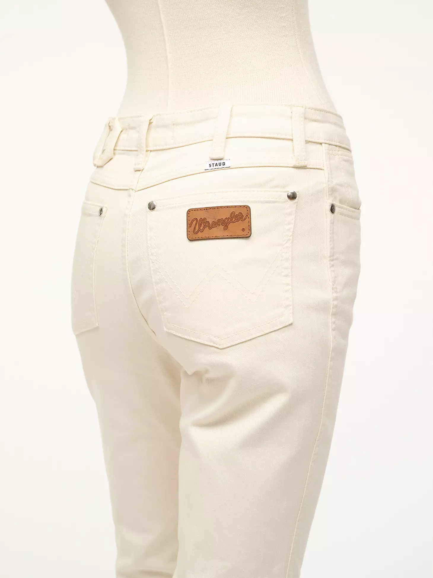 Wrangler + STAUD The Cropped Boot Jean | Wrangler