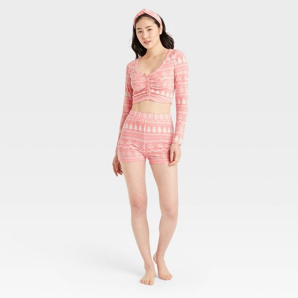 Women's 3pc Headband and Pajama Set - Colsie™ | Target