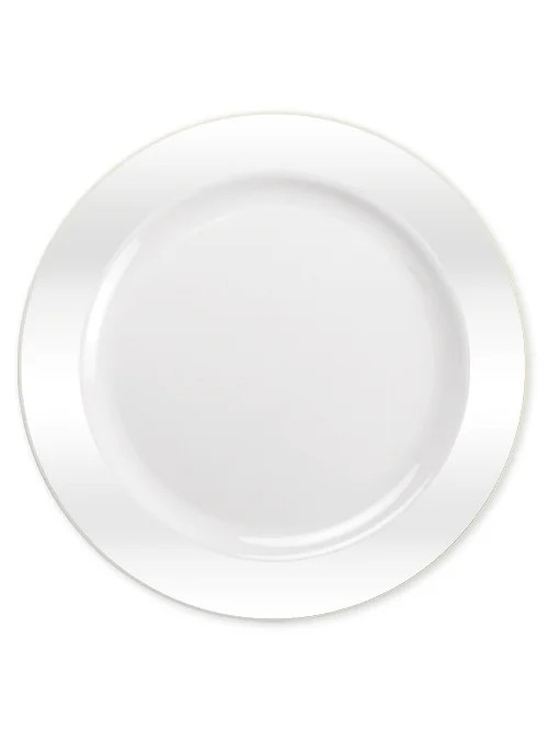 Magnificence Pearl 7.5" Plastic Salad Plates, 40ct. | Walmart (US)