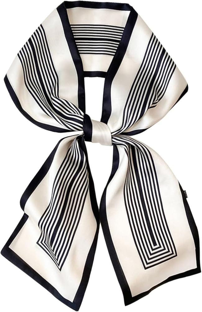 Dailyacc Hair Scarf for Women Fashion Silky Satin Headscarf Wrap Breathable Lightweight Neck Scar... | Amazon (US)