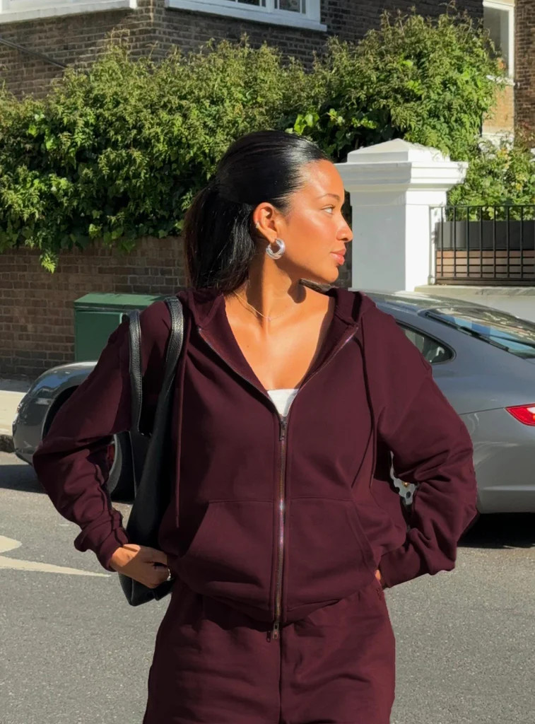 All Day Oversized Hoodie Wine | Princess Polly US