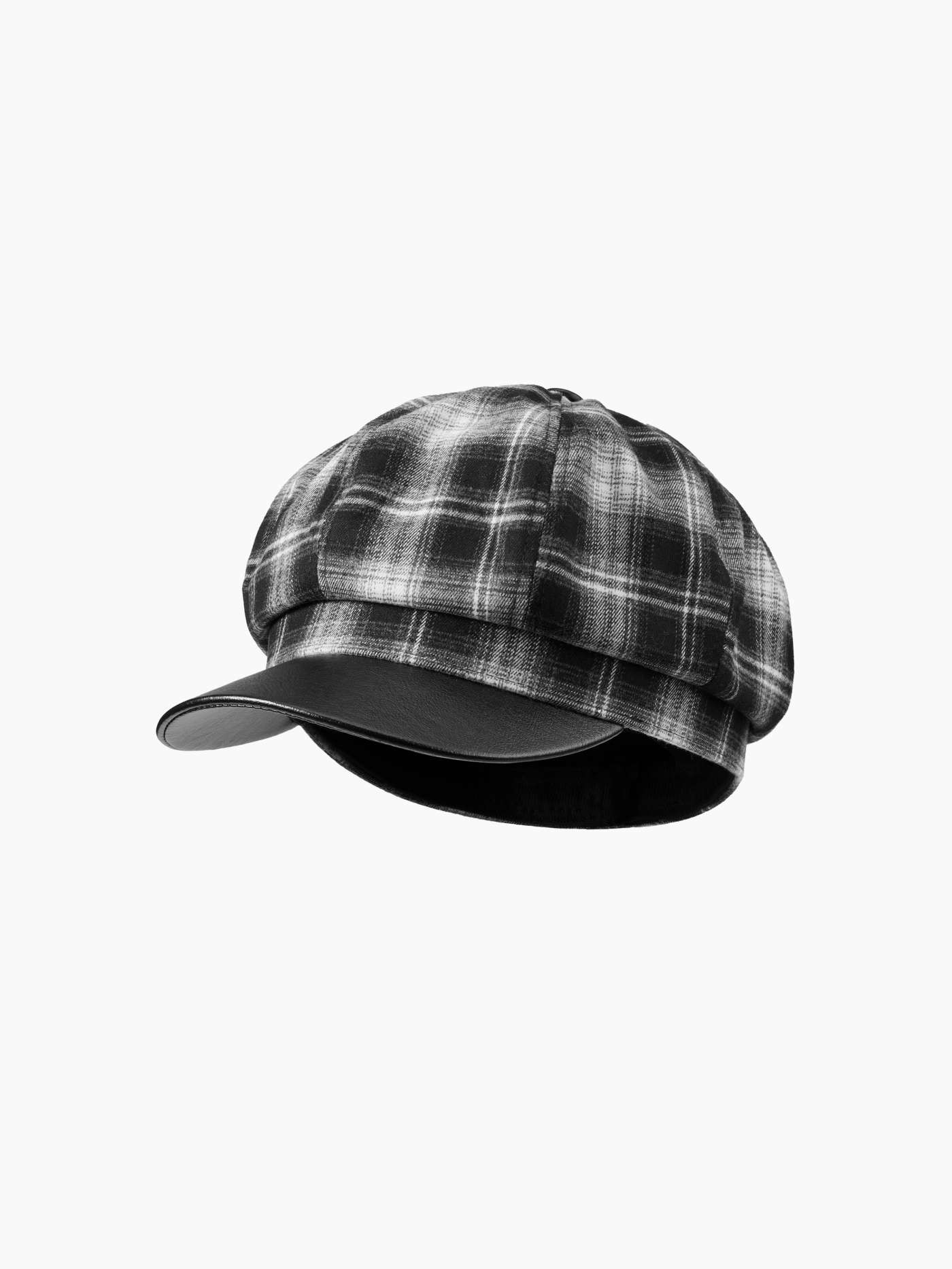 PLAID BERET For Daily Casual | Cider