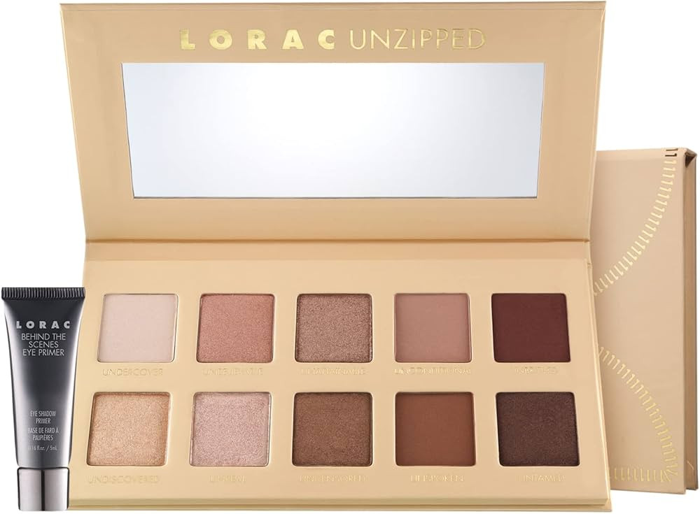 LORAC Unzipped Eyeshadow Palette, Matte And Glitter Finish | Amazon (US)