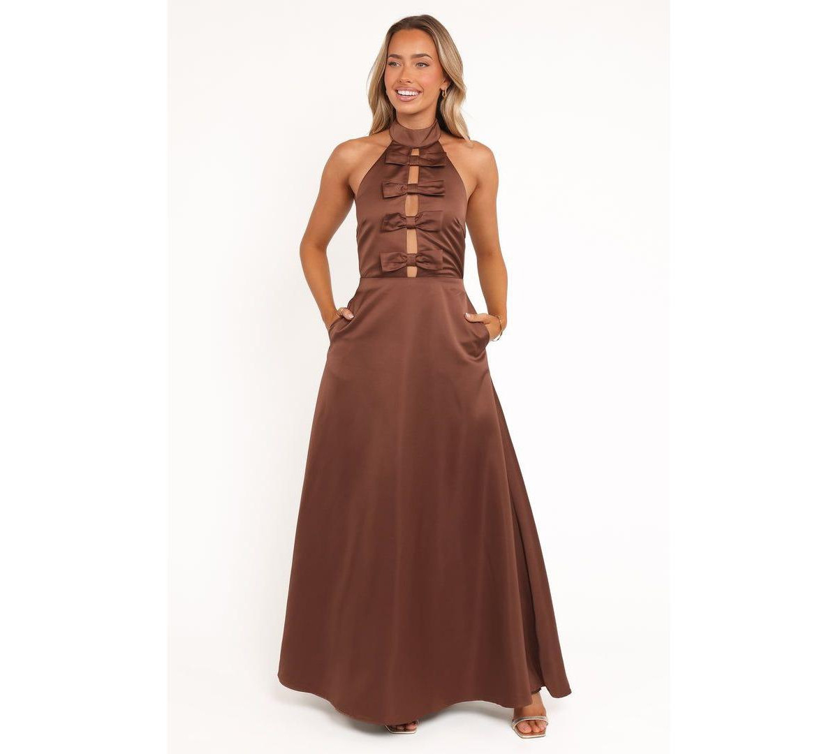 Petal and Pup Women's Norva Maxi Dress - Brown - Brown | Macy's
