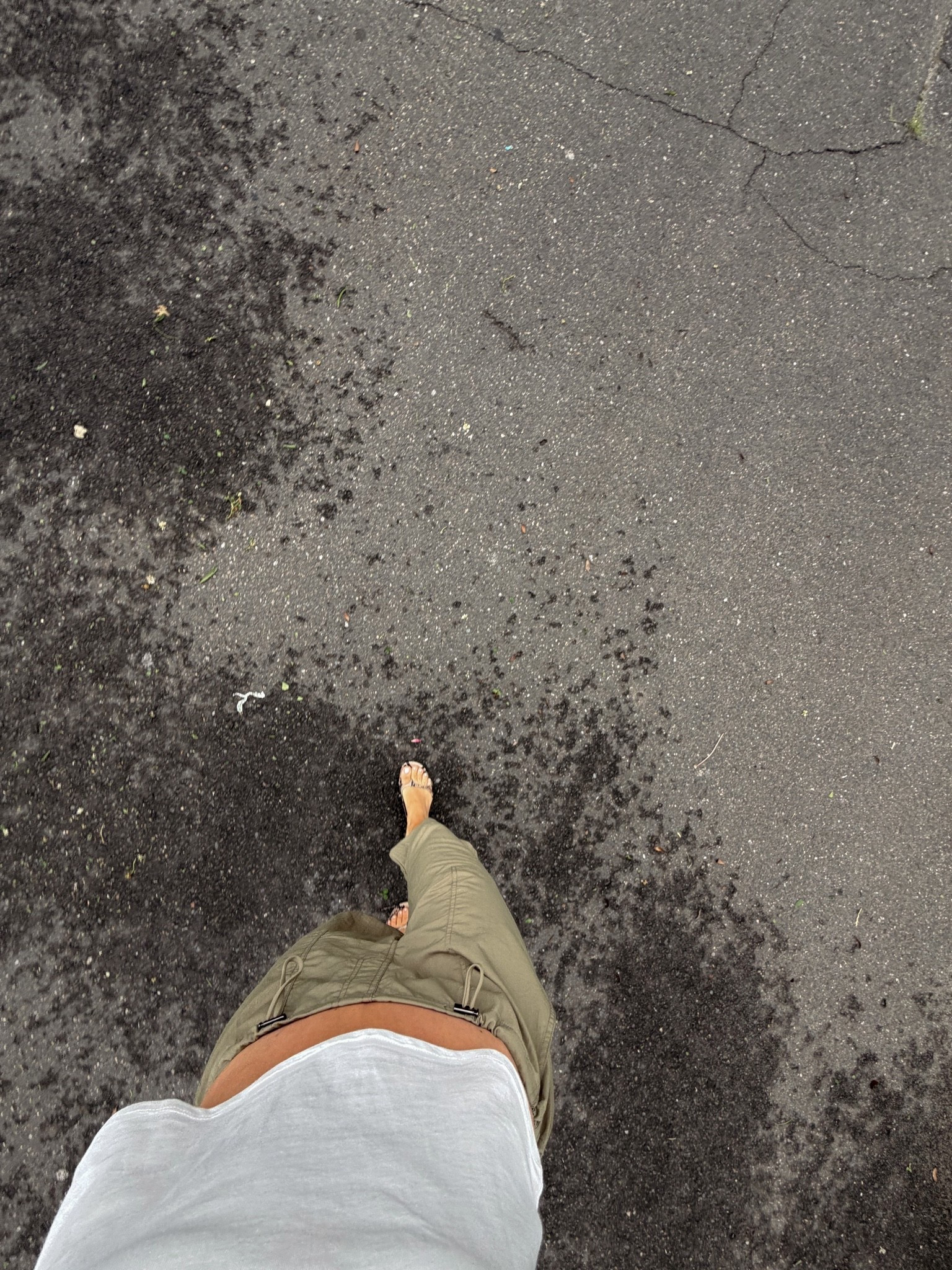Wearing small