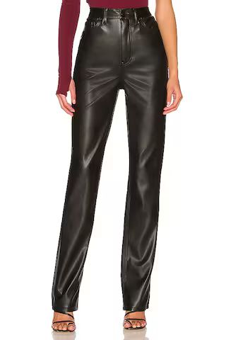 AFRM Heston Faux Leather Pant in Black from Revolve.com | Revolve Clothing (Global)
