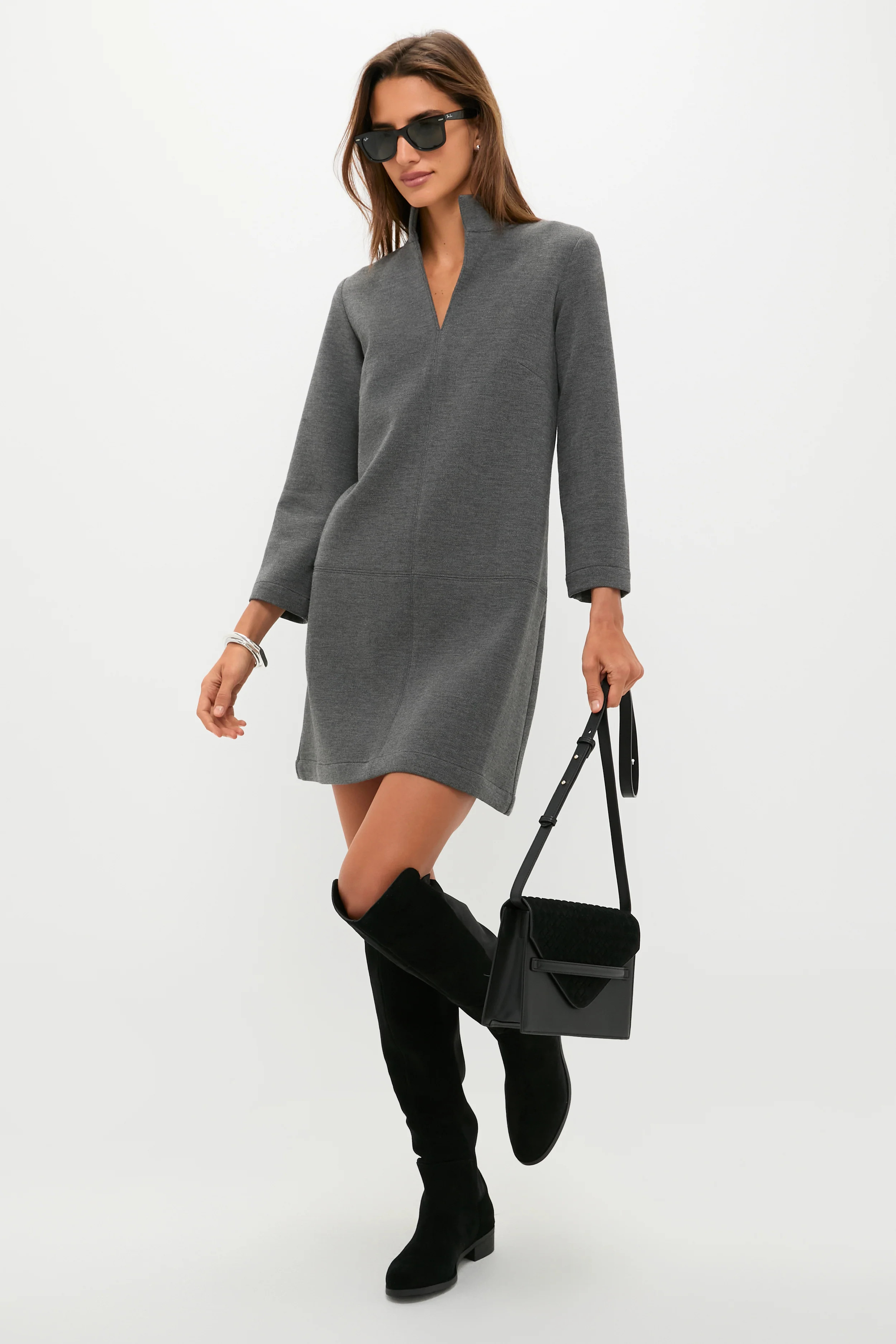 Charcoal Clifton Dress | Tuckernuck (US)